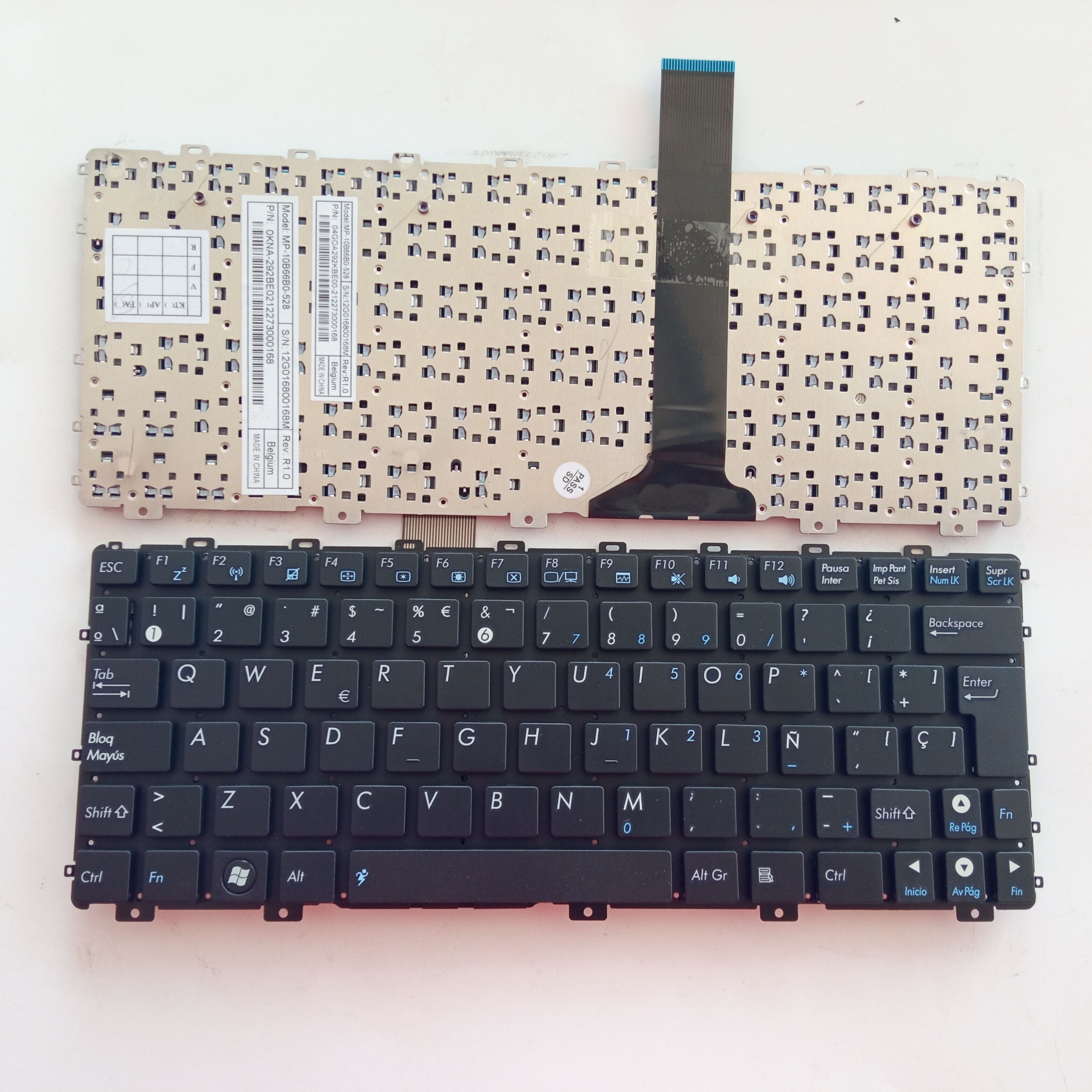 Picture of New Replacement Laptop Keyboard For ASUS 1015/1025/X101 BLACK SP Layout